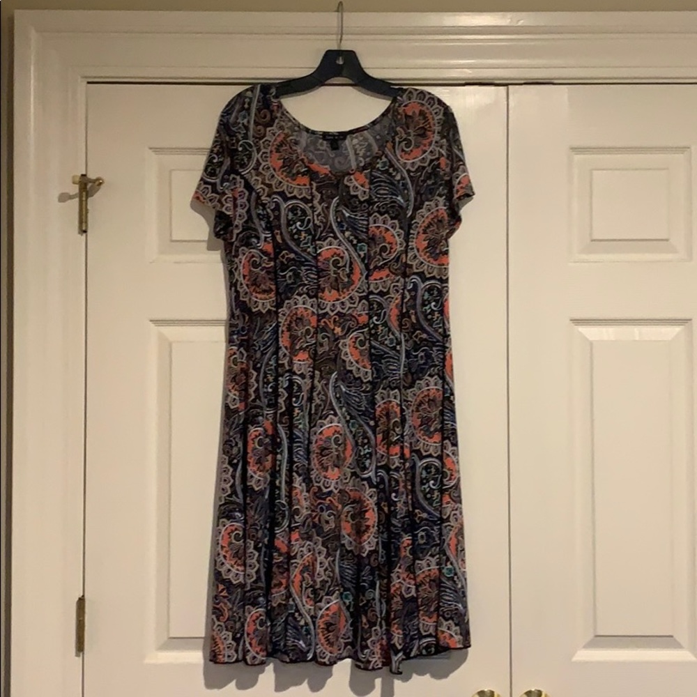 Sami and Jo | Pink Aztec Dress